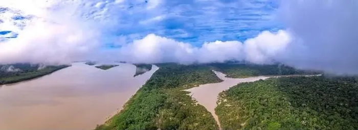 Framed Print : Beautiful aerial view of Amazon rainforest Framed Print : Beautiful aerial view of Amazon rainforest