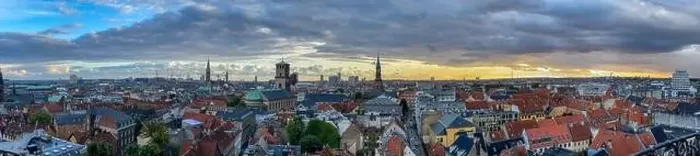 Framed Print : Beautiful aerial view of the delish city of Copenhagen the capital of Denmark Framed Print : Beautiful aerial view of the delish city of Copenhagen the capital of Denmark