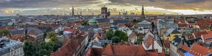 Framed Print : Beautiful aerial view of the delish city of Copenhagen the capital of Denmark Framed Print : Beautiful aerial view of the delish city of Copenhagen the capital of Denmark