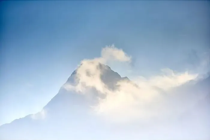 Framed Print : beautiful background of mountain with white clouds Framed Print : beautiful background of mountain with white clouds