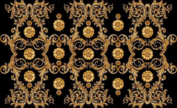 Framed Print : A beautiful baroque design for textile print or creating new design. Baroque illustration for digital print on black Framed Print : A beautiful baroque design for textile print or creating new design. Baroque illustration for digital print on black
