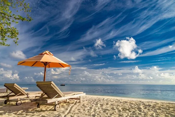 Framed Print : Beautiful beach. Chairs on the sandy beach near the sea. Summer holiday and vacation concept for tourism. Inspirational tropical landscape Framed Print : Beautiful beach. Chairs on the sandy beach near the sea. Summer holiday and vacation concept for tourism. Inspirational tropical landscape
