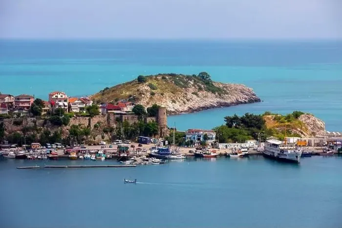 Framed Print : Beautiful cityscape on the mountains over Black-sea, Amasra. Amasra traditional Turkish architecture Framed Print : Beautiful cityscape on the mountains over Black-sea, Amasra. Amasra traditional Turkish architecture