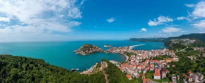 Framed Print : Beautiful cityscape on the mountains over Black-sea, Amasra. Amasra traditional Turkish architecture Framed Print : Beautiful cityscape on the mountains over Black-sea, Amasra. Amasra traditional Turkish architecture