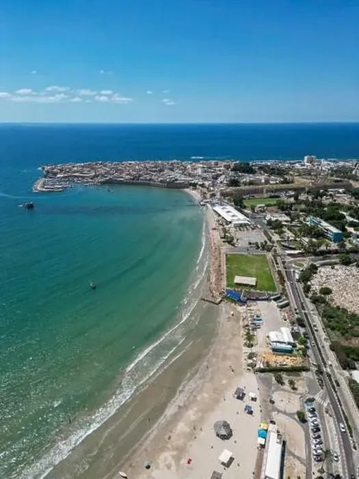 Framed Print : Beautiful high resolution panoramic drone image of the city of Acre Israel during the summer Framed Print : Beautiful high resolution panoramic drone image of the city of Acre Israel during the summer