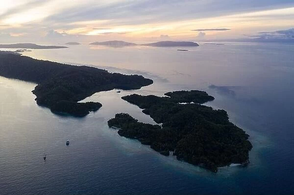 The beautiful islands of Raja Ampat support some of the most diverse coral reefs on Earth. This area is known as the heart of the Coral Triangle