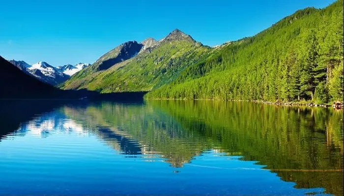 Framed Print : Beautiful lake in Altai mountains Framed Print : Beautiful lake in Altai mountains