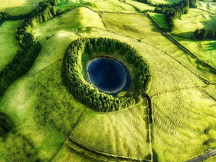 Framed Print : Beautiful lake eye of Sete Cidades, Azores, Portugal Europe Framed Print : Beautiful lake eye of Sete Cidades, Azores, Portugal Europe