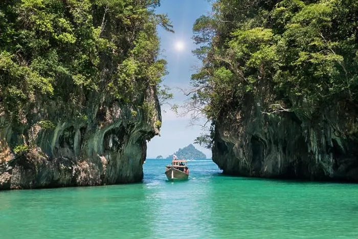 Framed Print : Beautiful landscape of rocks mountain and crystal clear sea with longtail boat at Phuket, Thailand. Summer, Travel, Vacation, Holiday concept Framed Print : Beautiful landscape of rocks mountain and crystal clear sea with longtail boat at Phuket, Thailand. Summer, Travel, Vacation, Holiday concept