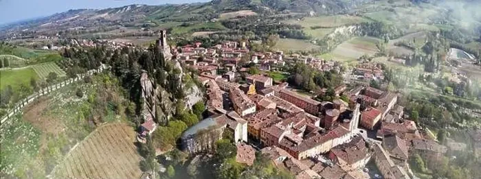Framed Print : one of the most beautiful medieval villages of Italy Framed Print : one of the most beautiful medieval villages of Italy