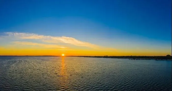 Framed Print : Beautiful Panorama color sky, sunset by the Baltic Sea, Jastarnia, Poland. Aerial View Framed Print : Beautiful Panorama color sky, sunset by the Baltic Sea, Jastarnia, Poland. Aerial View