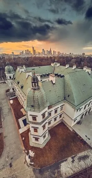 Framed Print : Beautiful panoramic aerial drone view on the Center of Contemporary Art in the Ujazdowski Castle against the Warsaw Framed Print : Beautiful panoramic aerial drone view on the Center of Contemporary Art in the Ujazdowski Castle against the Warsaw