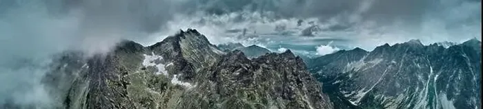Framed Print : Beautiful panoramic aerial drone view of mountain in National Park High Tatra Framed Print : Beautiful panoramic aerial drone view of mountain in National Park High Tatra