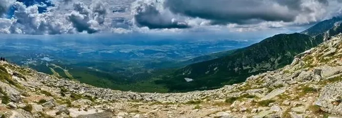 Framed Print : Beautiful panoramic aerial drone view of mountain in National Park High Tatra Framed Print : Beautiful panoramic aerial drone view of mountain in National Park High Tatra