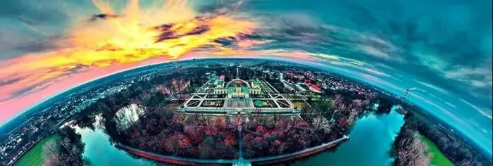 Framed Print : Beautiful panoramic aerial drone view to Wilanow Palace or Wilanowski Palace - is a royal palace located in the Wilanow Framed Print : Beautiful panoramic aerial drone view to Wilanow Palace or Wilanowski Palace - is a royal palace located in the Wilanow