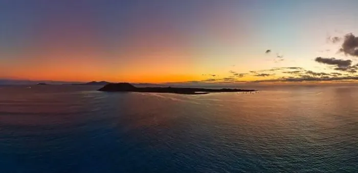 Framed Print : Beautiful panoramic sunrise over Isla de Lobos island Corralejo Fuerteventura Framed Print : Beautiful panoramic sunrise over Isla de Lobos island Corralejo Fuerteventura