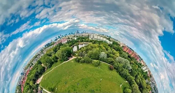 Framed Print : A beautiful panoramic view of the sunset in a fabulous May evening on Szczesliwice Park - a former village Framed Print : A beautiful panoramic view of the sunset in a fabulous May evening on Szczesliwice Park - a former village