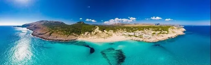 Framed Print : Beautiful sandy beach of Cala Mesquida, Mallorca, Mediterranean Sea, Balearic islands, Spain Framed Print : Beautiful sandy beach of Cala Mesquida, Mallorca, Mediterranean Sea, Balearic islands, Spain