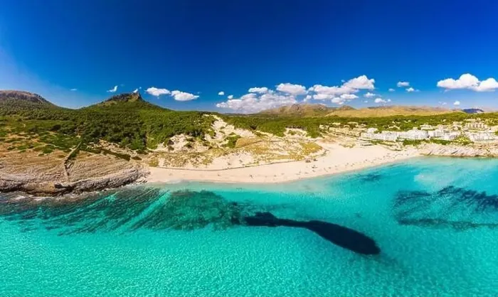 Framed Print : Beautiful sandy beach of Cala Mesquida, Mallorca, Mediterranean Sea, Balearic islands, Spain Framed Print : Beautiful sandy beach of Cala Mesquida, Mallorca, Mediterranean Sea, Balearic islands, Spain