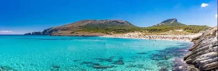 Framed Print : Beautiful sandy beach of Cala Mesquida, Mallorca, Mediterranean Sea, Balearic islands, Spain Framed Print : Beautiful sandy beach of Cala Mesquida, Mallorca, Mediterranean Sea, Balearic islands, Spain