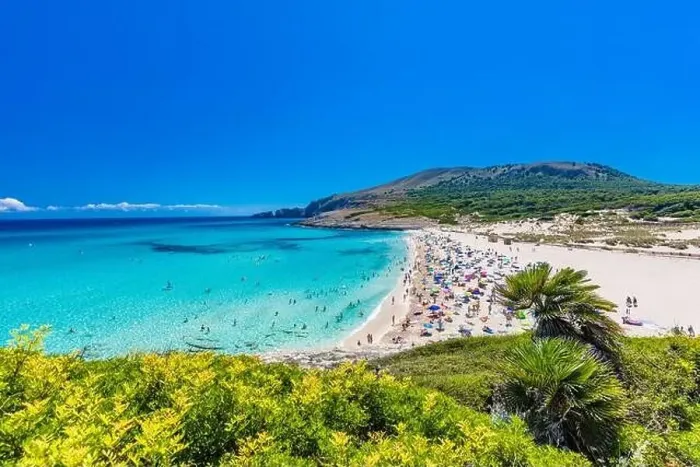 Framed Print : Beautiful sandy beach of Cala Mesquida, Mallorca, Mediterranean Sea, Balearic islands, Spain Framed Print : Beautiful sandy beach of Cala Mesquida, Mallorca, Mediterranean Sea, Balearic islands, Spain