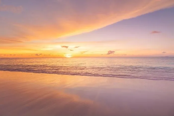Framed Print : Beautiful sunset on the beach and sea. Tropical beach at beautiful sunset. Nature background. Exotic landscape, shore, coast, calm waves, soft sand Framed Print : Beautiful sunset on the beach and sea. Tropical beach at beautiful sunset. Nature background. Exotic landscape, shore, coast, calm waves, soft sand