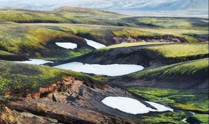 Framed Print : Beautiful surface of moss lava mountain hill in volcanic wilderness on summer at Highlands of Iceland Framed Print : Beautiful surface of moss lava mountain hill in volcanic wilderness on summer at Highlands of Iceland