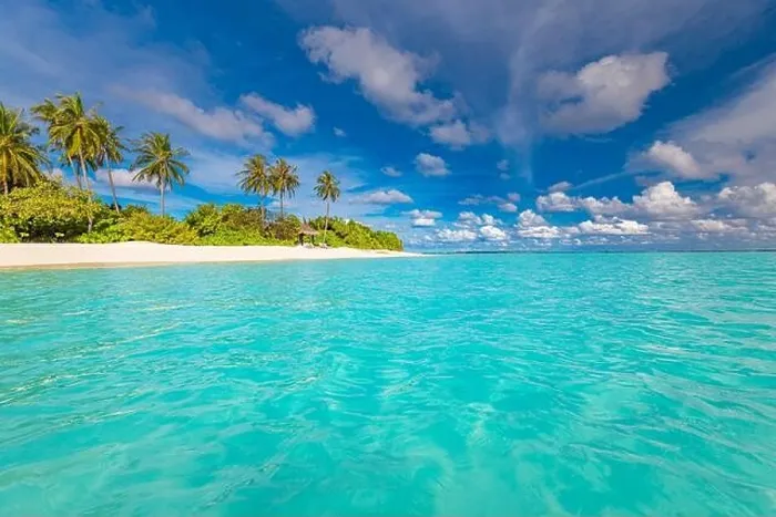 Framed Print : Beautiful tropical beach banner. White sand and coco palms travel tourism panorama. Amazing inspire beach landscape. Luxury island vacation holiday Framed Print : Beautiful tropical beach banner. White sand and coco palms travel tourism panorama. Amazing inspire beach landscape. Luxury island vacation holiday