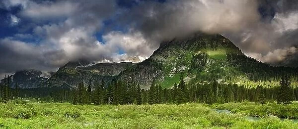 Beautiful valley in Altai mountains