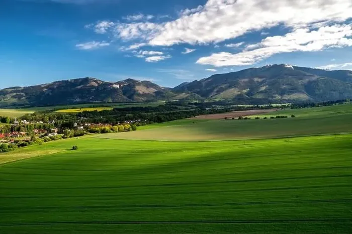 Framed Print : Beautiful view of Western Tatras mountains in Slovakia. peak Baranec and Babky at background Framed Print : Beautiful view of Western Tatras mountains in Slovakia. peak Baranec and Babky at background
