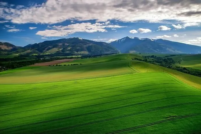 Framed Print : Beautiful view of Western Tatras mountains in Slovakia. peak Baranec at background. Aerial drone photography Framed Print : Beautiful view of Western Tatras mountains in Slovakia. peak Baranec at background. Aerial drone photography