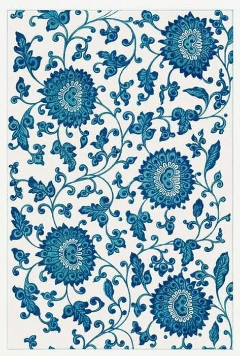 Framed Print : Beautiful vintage oriental design. Chinese floral pattern in high resolution from the mid-19th century Framed Print : Beautiful vintage oriental design. Chinese floral pattern in high resolution from the mid-19th century