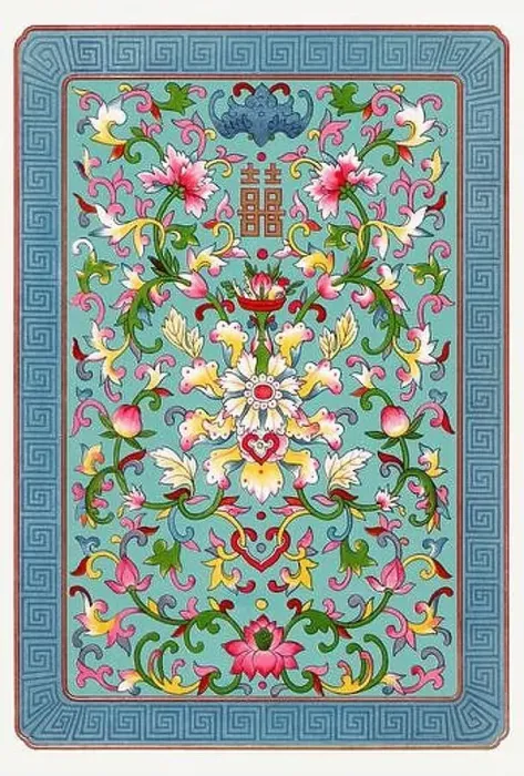 Framed Print : Beautiful vintage oriental design. Chinese floral pattern in high resolution from the mid-19th century Framed Print : Beautiful vintage oriental design. Chinese floral pattern in high resolution from the mid-19th century