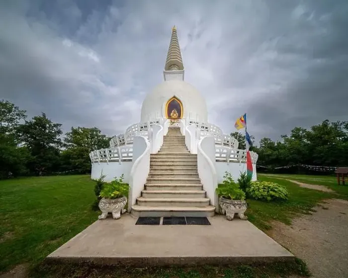 Framed Print : Beautiful Zalaszanto Stupa in Hungary Framed Print : Beautiful Zalaszanto Stupa in Hungary