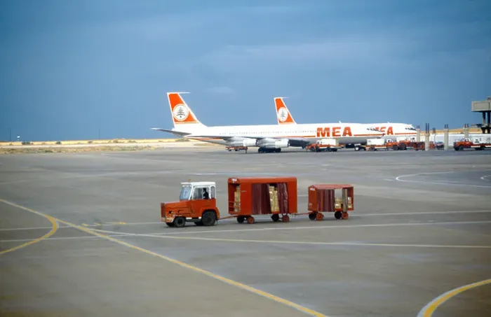 Framed Print : Beirut Lebanon Beirut Airport Middle Eastern Airlines Aeroplanes Baggage Vehicle Framed Print : Beirut Lebanon Beirut Airport Middle Eastern Airlines Aeroplanes Baggage Vehicle