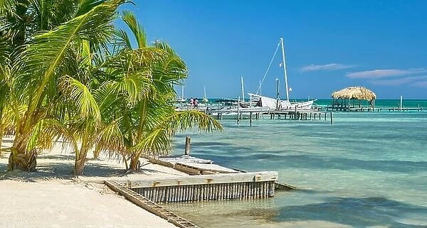 Belize - Caye Caulker Caribbean Island, Central America