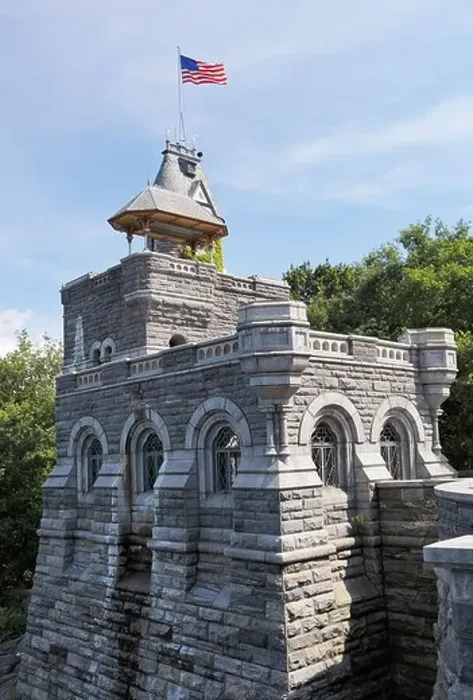 Framed Print : Belvedere Castle is a building in Central Park in New York City Framed Print : Belvedere Castle is a building in Central Park in New York City