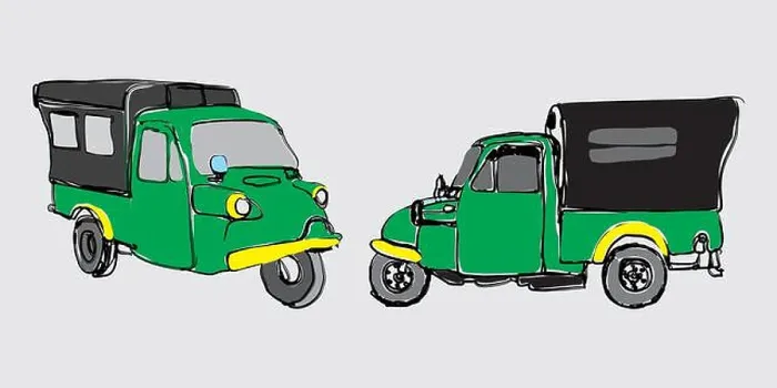 Framed Print : Bemo Icon of the old Jakarta public transportation. ( Bemo is motorized three wheeled transportation )