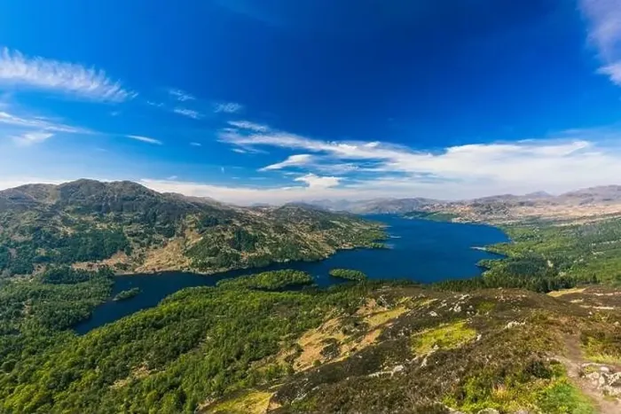 Framed Print : Ben A'an hill and the Loch Katrine in the Trossachs, Scotland Framed Print : Ben A'an hill and the Loch Katrine in the Trossachs, Scotland