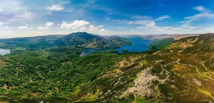 Framed Print : Ben A'an hill and the Loch Katrine in the Trossachs, Scotland Framed Print : Ben A'an hill and the Loch Katrine in the Trossachs, Scotland