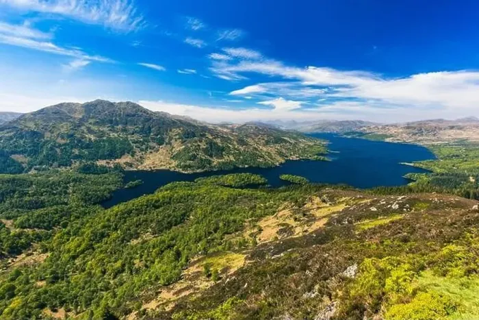 Framed Print : Ben A'an hill and the Loch Katrine in the Trossachs, Scotland Framed Print : Ben A'an hill and the Loch Katrine in the Trossachs, Scotland