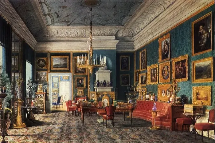 Framed Print : Berlin Palace Salon. Berlin Framed Print : Berlin Palace Salon. Berlin