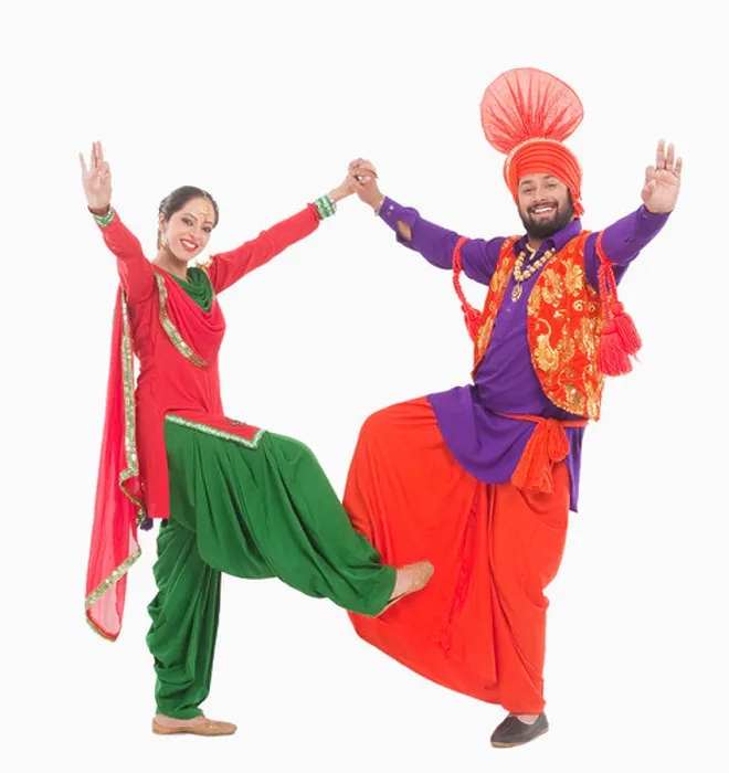 Framed Print : Bhangra the traditional folk dance from Punjab in North India Framed Print : Bhangra the traditional folk dance from Punjab in North India