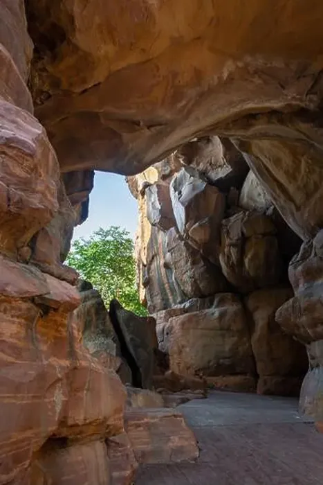 Framed Print : Bhimbetka rock shelters - An archaeological site in central India at Bhojpur Raisen in Madhya Pradesh Framed Print : Bhimbetka rock shelters - An archaeological site in central India at Bhojpur Raisen in Madhya Pradesh