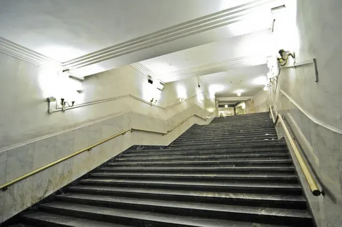 Framed Print : Biblioteka Imeni Lenina metro station. Moscow, Russia