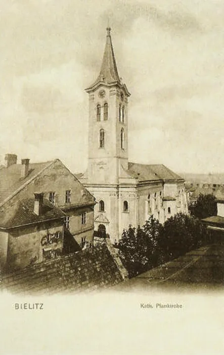 Framed Print : Bielsko-Biała Kościół parafialny św. Mikołaja 001 Framed Print : Bielsko-Biała Kościół parafialny św. Mikołaja 001