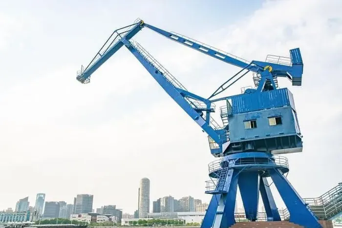 Framed Print : Big cranes in Expo park in Shanghai, China Framed Print : Big cranes in Expo park in Shanghai, China