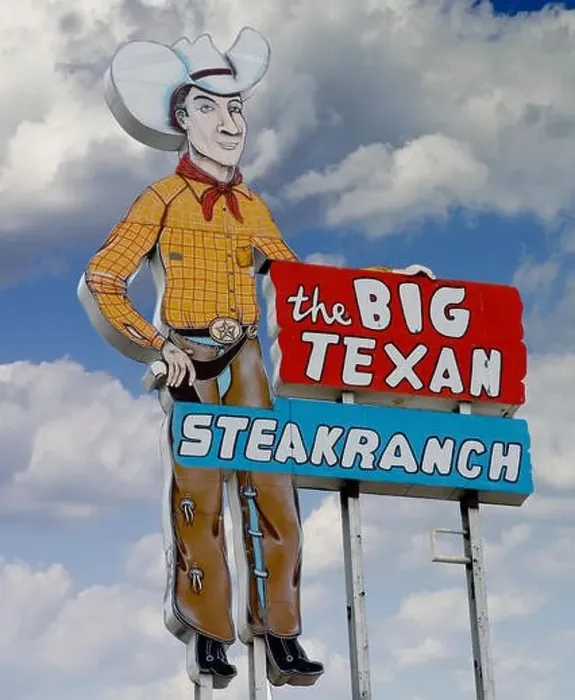 Framed Print : The Big Texan Steak Ranch in Amarillo in the Texas Panhandle is more than a restaurant Framed Print : The Big Texan Steak Ranch in Amarillo in the Texas Panhandle is more than a restaurant