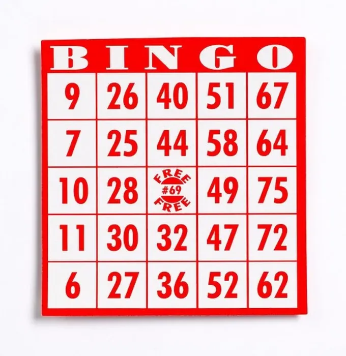 Framed Print : Bingo Game Card Framed Print : Bingo Game Card