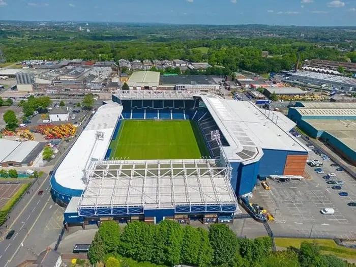Framed Print : Birmingham, United Kingdom. The Hawthorns Stadium, West Bromwich Albion Football Club, Aerial Image. 26th May 2023 Framed Print : Birmingham, United Kingdom. The Hawthorns Stadium, West Bromwich Albion Football Club, Aerial Image. 26th May 2023